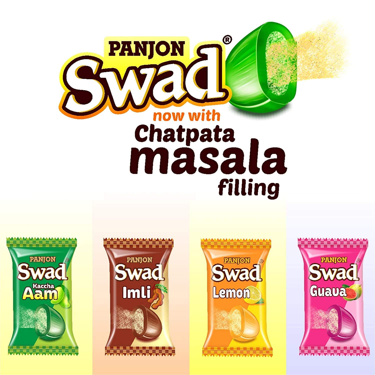 Swad Maha Saver Pack Candy Pouch, 370g with Swad Pachak Bottles, 110g (Pack of 3, Anardana, Jeera and Khatta Meetha)