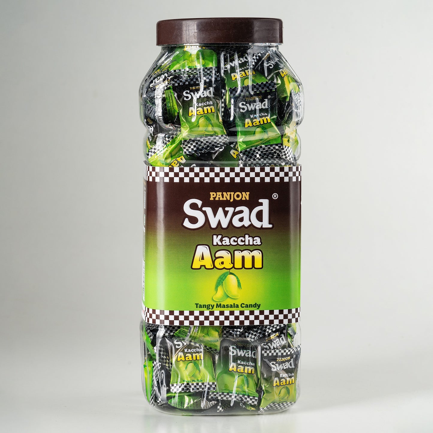 Swad Kaccha Aam Candy (Raw Mango Flavour with Masala) 200 Toffee Jar