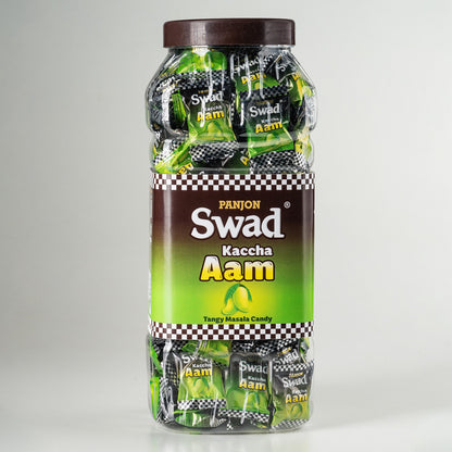Swad Kaccha Aam Candy (Raw Mango Flavour with Masala) 200 Toffee Jar