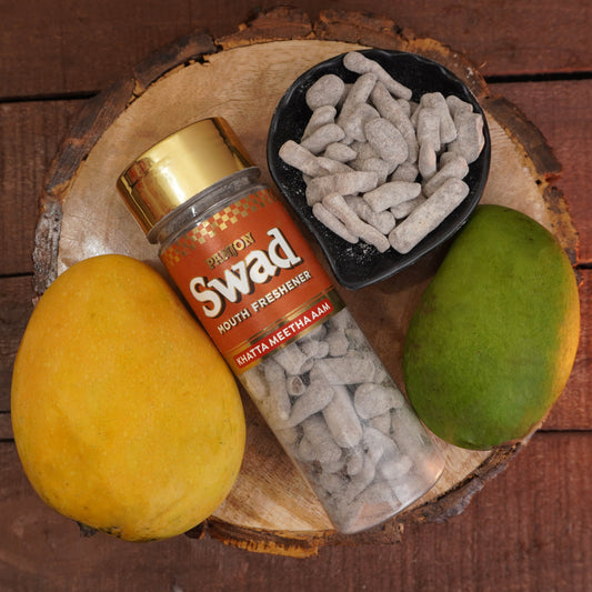 Swad Khatta Meetha Aam Papad  Mouth Freshner (Digestive Pachak, Churan) 1 bottle, 130g