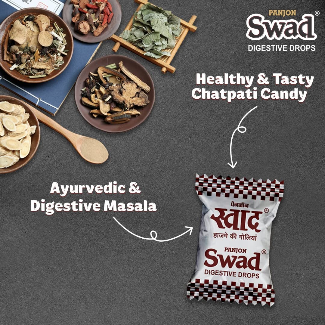 Swad Digestive Drops Packet (Regular) 50 tab.