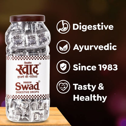 Swad Digestive Drops Packet (Regular) 50 tab.