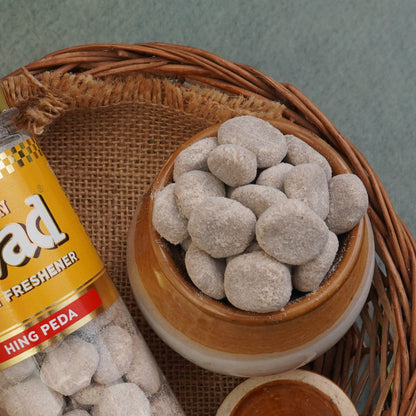 Panjon Swad Hing Peda Mouth Freshener (Digestive Pachak, Churan) 1 bottle, 120g