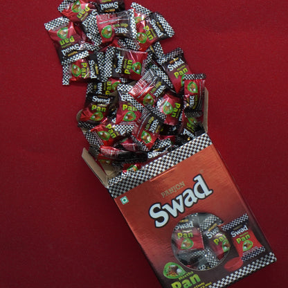 Swad Meetha Pan Candy Gift Box Pack (Paan Flavour with Saunf, Kesar, Elaichi Mukhwas) 125 Toffee Gift Box