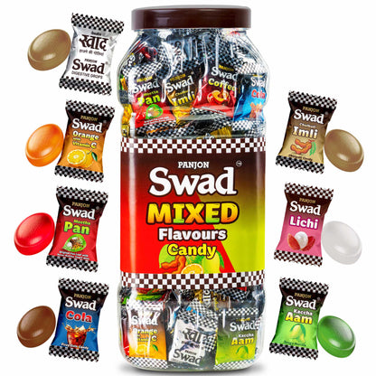 Swad Mixed Flavours Candy Jar, 450gm