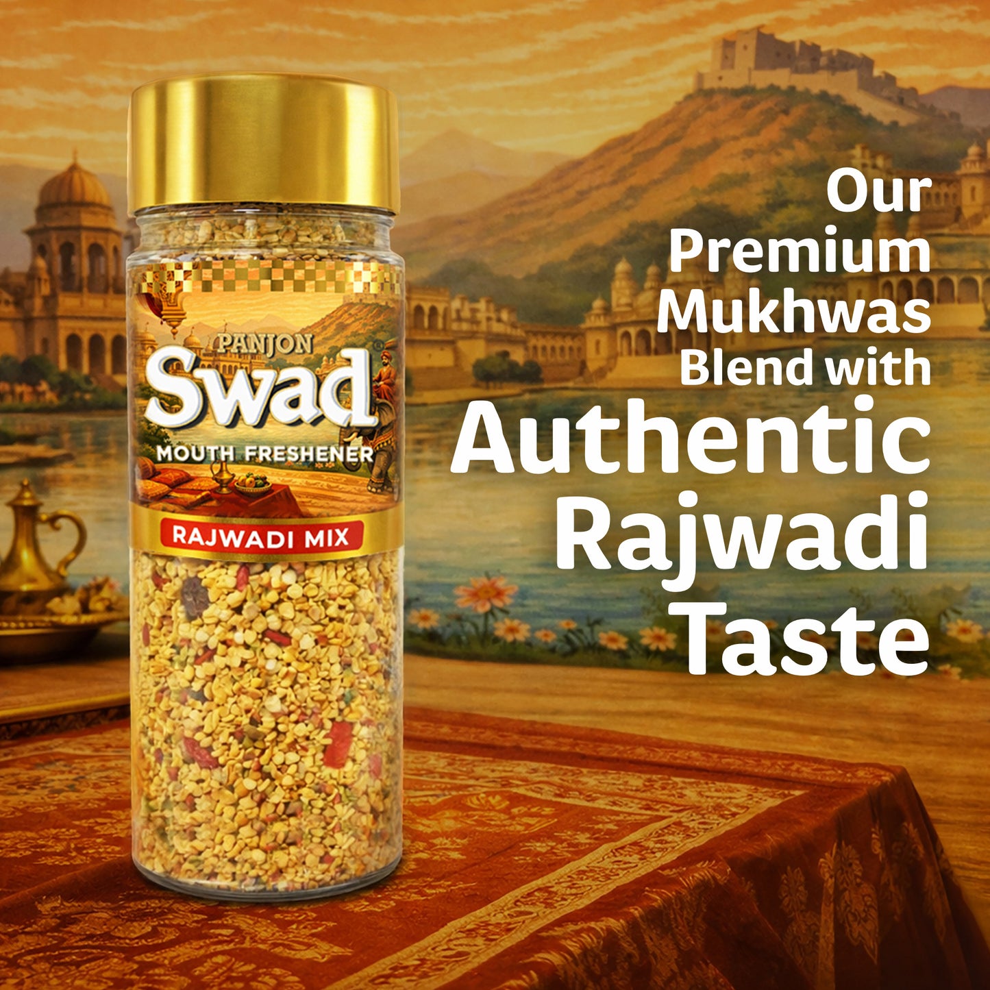 Swad Rajwadi mix Pack of 1 (180 Gram )