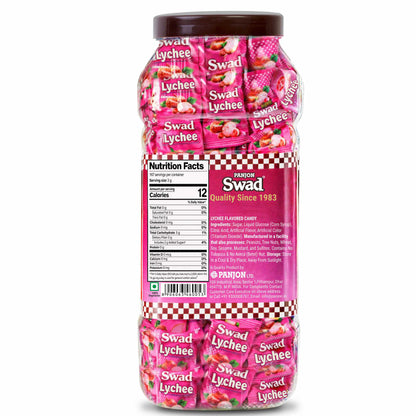 Swad Lychee Lichi Candy Jar, 600g
