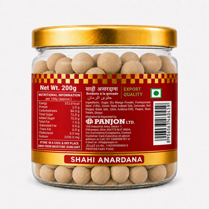 Panjon Swad Anardana Goli Pachak for Digestive Support Mouth Freshener, 200g