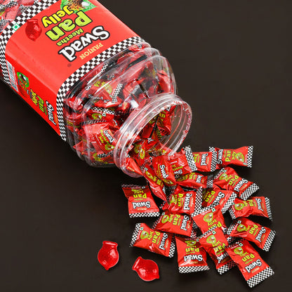 Swad Paan Jelly Candy, Soft & Chewy Assorted Sweets, 900g Jar