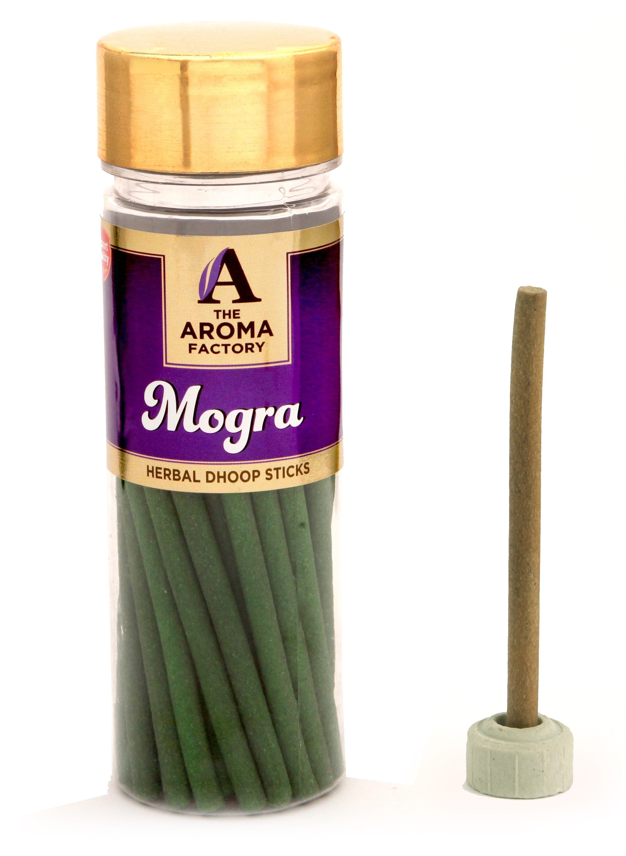 The Aroma Factory Mogra Sticks Bottle [Free Stand] 100g