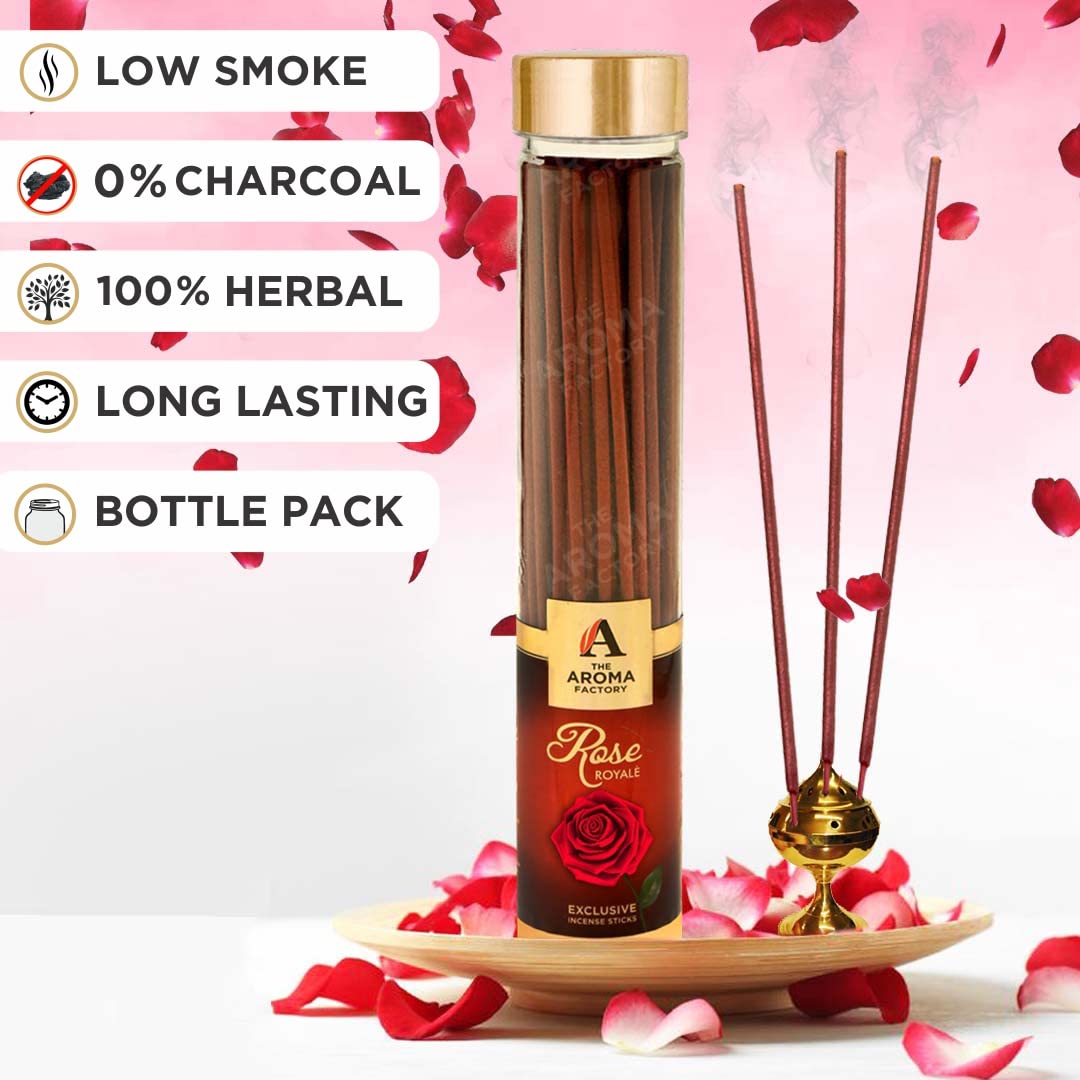 The Aroma Factory Happy Valentine's Day Gift Hamper Set (Swad Mix 25 Candy, Incense Rose Agarbatti, Rose Dhoopcone, Greeting Card, Jute Bag) Gift Item for Your Valentine