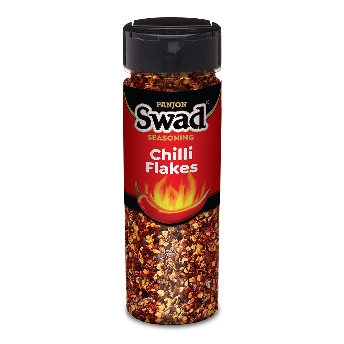 Swad Chilli Flakes (Freeze Dried) 100% Pure Herb Red Spice Spinkler Bottle 100g